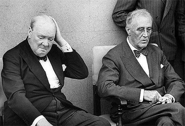 Черчилль и Рузвельт