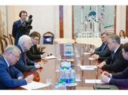 Борис Грызлов встретился с губернатором Ставропольского края Владимиром Владимировым.