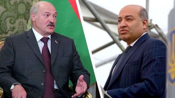Александр Лукашенко и Сума Чакрабарти РИА Новости