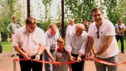 Макей и Саакашвили открыли новый центр шампанских вин под Одессой