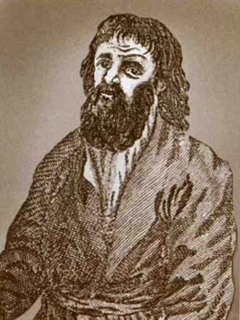 Портрет Ваньки Каина, гравюра из старинной книги. Wikipedia
