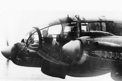 Хейнкель-111 в полете