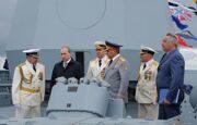 Владимир Путин принял участие в праздновании Дня ВМФ в Балтийске