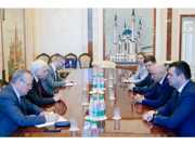Борис Грызлов встретился с губернатором Липецкой области Игорем Артамоновым.