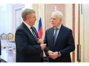Борис Грызлов встретился с губернатором Брянской области Александром Богомазом.