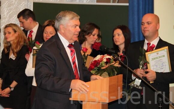 Выступление руководителя Представительства Россотрудничества в Республике Беларусь Виктор Александрович Малашенко.