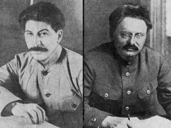 Сталин и Троцкий