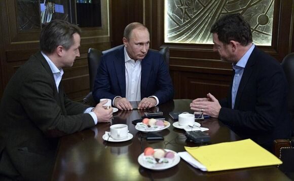 Путин и журналисты 2