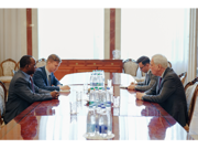 Борис Грызлов встретился с Послом Зимбабве в Беларуси Игнатиусом Грэмом Мудзимбой
