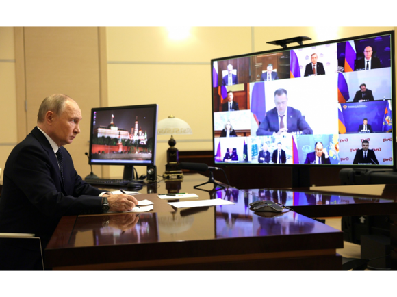 Путин совещание с правительством 4