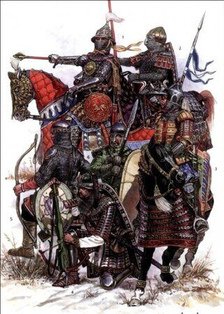 Русские воины, 14 век