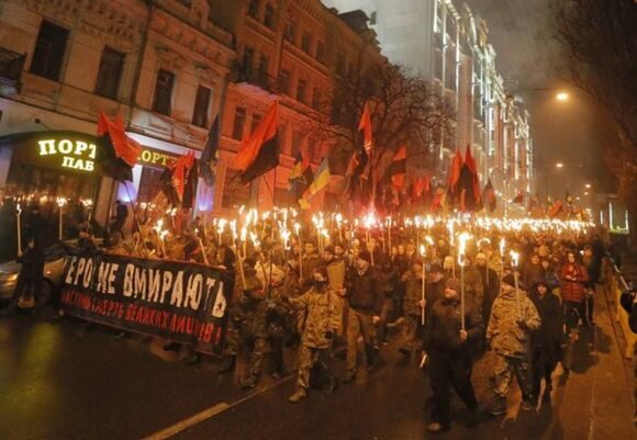 Нацисты в Киеве, 2014 г.