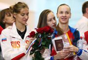 Российские спортсмены вылетели на ОИ после торжественных проводов в аэропорту Шереметьево
