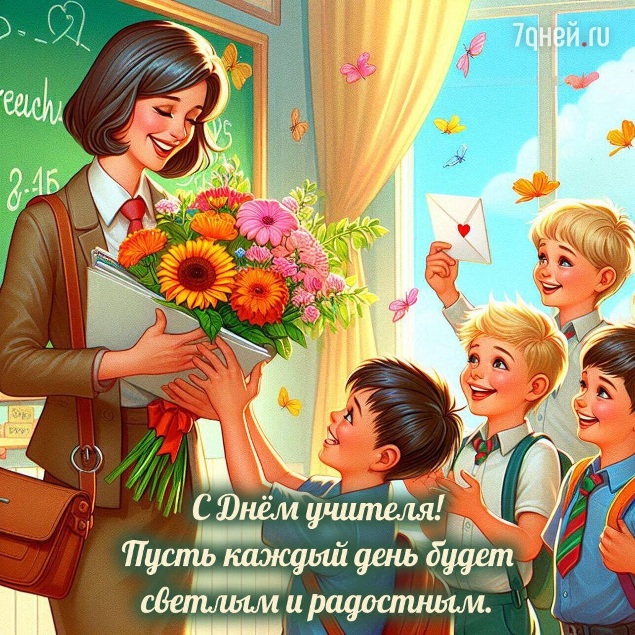 С Днем учителя