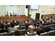 Заседание сессии Парламентского Собрания Союза Беларуси и России.