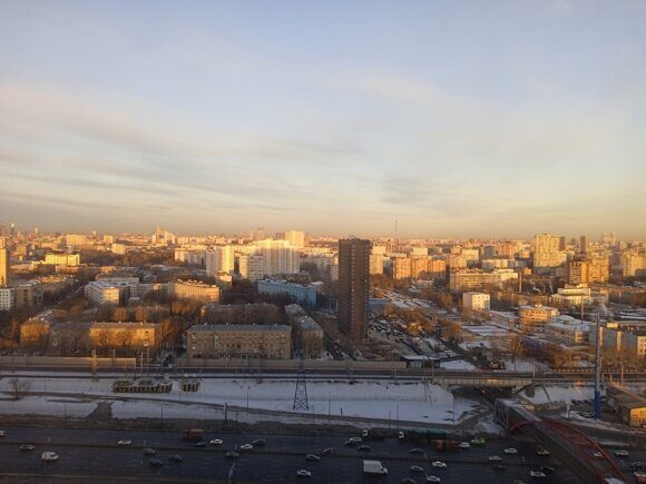 Вид на Москву из Измайловской