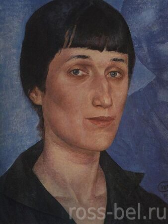 К.С.Петров-Водкин. Портрет Анны Ахматовой. 1922 г.