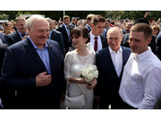 Владимир Путин и Александр Лукашенко посетили Кронштадт.