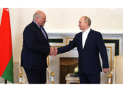 Встреча Владимира Путина с Президентом Беларуси Александром Лукашенко.