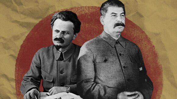 Сталин и Троцкий